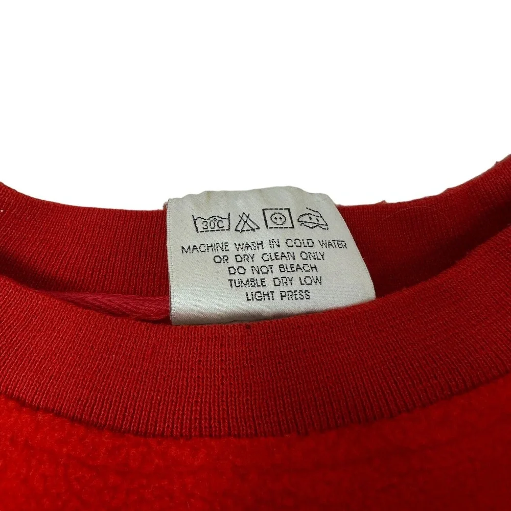 Fox Sport Football 75th Anniversary All Star Players Red‎ Black Sweatshirt Large